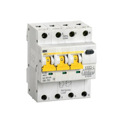  Дифавтомат IEK АВДТ 34 (MAD22-6-032-C-30) 32A тип C 6kA 30мА A 4П 400В белый 