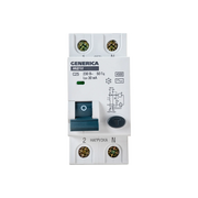  Дифавтомат IEK АВДТ 32 Generica (MAD25-5-025-C-30) 25A тип C 6kA 30мА AC 2П 230В серый 