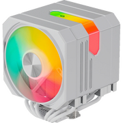  Кулер upHere UP2TC6C White ARGB / 6HPx6mm, 265W TDP, dual tower, 2x120mm ARGB fans, 600-1650RPM, 68 CFM, 25dBA 