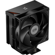  Кулер PcCooler RT400 Digital BK (230W, 4-pin PWM, LED temp., 152mm, Al/Cu, 4x6mm, 1x120mm, 73.32CFM, 34.9dBA, 2200RPM) 