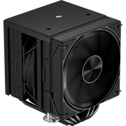  Кулер upHere UE2K6 Black / 6HPx6mm, 265W TDP, dual tower, 2x120mm fans, 600-1650RPM, 68 CFM, 25dBA 