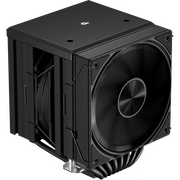  Кулер upHere UE2K8 Black / 8HPx6mm, 280W TDP, dual tower, 2x120mm fans, 600-1650RPM, 68 CFM, 25dBA 