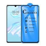  Защитное стекло 2.5D Full Cover+Full Glue для Huawei Honor P30 Чёрный тех.пак 
