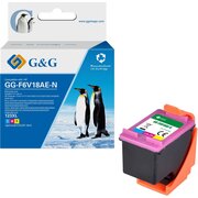  Картридж струйный G&G GG-F6V18AE-N 123XL голубой/пурпурный/желтый (18мл) для HP DJ 1210/1212/1212/2130/2131/2132/2133/2134/2630/3639 AIO;Envy 4510/451 