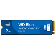  SSD WD Blue (WDS200T4B0E) 2TB, NVMe, M.2 2280, PCI-E 4x4 (R/W - 5150/4850 MB/s) 