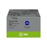  Этикетки Cactus CS-LW-11356 сег 89x41мм черный белый 300шт/рул Dymo Label Writer 450/4XL 