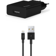  СЗУ TTEC 2SCS20LS SmartCharger Travel Charger 2.1A With Lightning Cable Black 