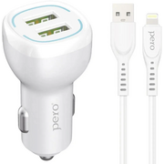  AЗУ PERO AC04 2USB 2.4A Automax (AС04TCW) белое 
