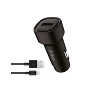 АЗУ TTEC 2CKS30LS SmartCharger 2.4A Car Charger + Lightning Cable Black 