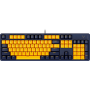  Клавиатура RAPOO V500Pro-2024 Gaming Mechanical KB Yellow/Blue 