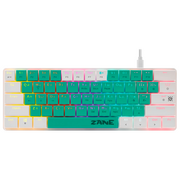  Клавиатура DEFENDER Zane GK-089 (45087) зелен/бел 