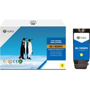  Картридж лазерный G&G GG-74C5HY0 74C5HY0 желтый 12000стр для Lexmark CS720de/CS720dte/CS725dte/CS725de 