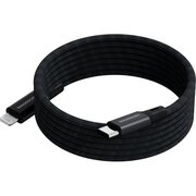  Магнитный кабель Magssory CBL003 Link L USB-C - Lightning MFI, 1,2м, black 