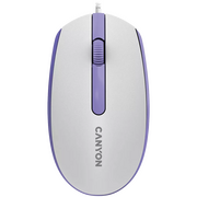  Мышь проводная Canyon M-10 (CNE-CMS10WL) Белая лаванда (White lavender) 
