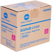  Тонер Konica-Minolta bizhub (A0X5354) C3100P красный TNP-50M 