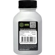  Тонер Cactus CS-TSG3BK-50 черный флакон 50гр для принтера Samsung CLP Universal CLP-K300A/CLT-K404/406/407/409/504 