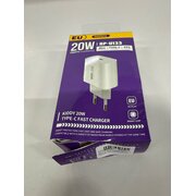  УЦ СЗУ REMAX RP-U133 Kiddy Series 20W 1C Fast Charger белый (плохая упаковка) 