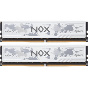  ОЗУ APACER NOX (AH5U64G64C552MWAA-2) DDR5 DIMM 6400-32 2048x8 64GB 1.4V OC White DDR5 w/HS RP-K2 
