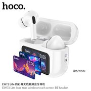  Наушники bluetooth HOCO EW72 Lite Soar true wireless touch screen BT headset 