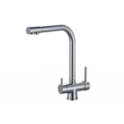  Смеситель для кухни ZORG Sanitary ZR 348 YF Nickel 