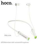  Наушники bluetooth HOCO ES72 Benevolent neck-mounted BT earphones молочно-белый 