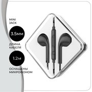  Наушники HOCO M55 Memory sound wire control earphones with mic black 