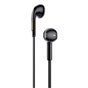  Наушники HOCO M55 Memory sound wire control earphones with mic black 