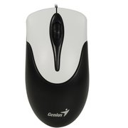  Мышь Genius NetScroll 100 V2 чёрный/серебристый 