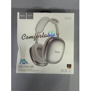  УЦ Наушники полноразмерные bluetooth HOCO W55 Pleasing BT headphones серебро (плохая упаковка) 