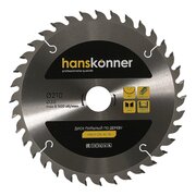  Пильный диск по дереву Hanskonner H9022-210-30-36 (210x30мм, 36 зубьев) 