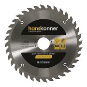  Пильный диск по дереву Hanskonner H9022-190-30/20-36 190x30мм, 36 зубьев 