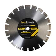  Алмазный диск Hanskonner H9021-350-25SA (350x25,4 Laser Asphalt, для бензорезов) 