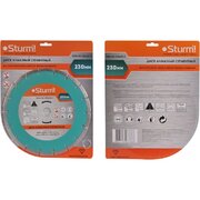  Алмазный диск Sturm! 9020-04-230x22-C сухая резка, сегментный 230мм 