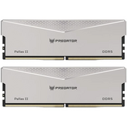  ОЗУ Acer Predator Pallas II (PallasII-32GB-6000-1R8-2X) (BL.9BWWR.350) 32Gb (2x16) DDR5 6000Mhz CL30 (30-38-38-76) 1.35V Silver 