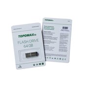  USB-флешка Topomax PK-TG116 64G USB 2.0 метал 