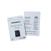  Карта памяти TOPOMAX microSDHC 16GB Class10 UHS-I + adapter нс 
