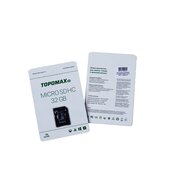  Карта памяти TOPOMAX microSDHC 32GB Class10 UHS-I + adapter нс 