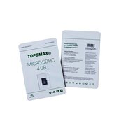  Карта памяти TOPOMAX microSDHC 4GB Class10 нс 
