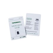  Карта памяти TOPOMAX microSDHC 64GB Class10 UHS-I нс 4657837590516 