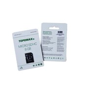  Карта памяти TOPOMAX microSDHC 8GB Class10 UHS-I + adapter нс 4657837590509 