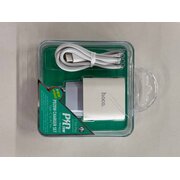  УЦ СЗУ HOCO C76A Plus Speed source PD20W charger set Type-C + lightning белый (плохая упаковка) 