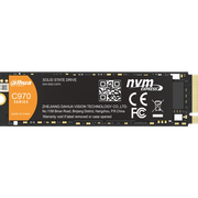  SSD Dahua C970 512GB (DHI-SSD-C970N512G) M.2 2280 PCIe4x4 3D NAND TLC, R/W up to 5035/2600MB/s, IOPS(R4K) 391K/548K, TBW 1000TB 3y wty 