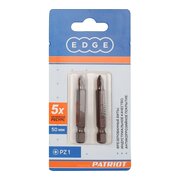  Бита EDGE by PATRIOT 818010029 PZ1 длина 50мм, 2шт в блистере 