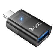  Переходник HOCO UA36B C male to USB female OTG черный 