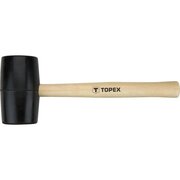  Киянка резиновая TOPEX 02A344 450 г, рукоятка деревянная 