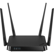  Роутер беспроводной D-Link DIR-822/RU AC1200 10/100BASE-TX черный 