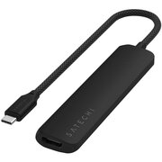  Док-станция Satechi 6-in-1 USB-C Slim Multiport Adapter (ST-P6SK) Черный 