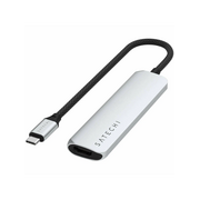  Док-станция Satechi 4-in-1 USB-C Slim Multiport Adapter 4K (ST-P4SS) Серебристый 