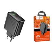  СЗУ HOCO CS26A Article PD45W (2C1A) черный 