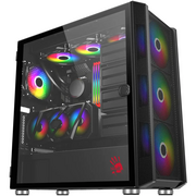  Корпус Bloody BD-CC119 черный без БП ATX 7x120mm 2xUSB3.0 audio bott PSU 
